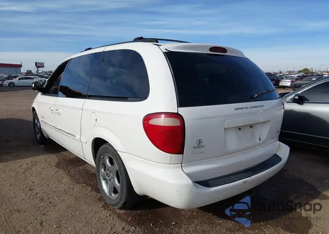 2001 Dodge Grand Caravan Es z USA, uszkodzony, nr VIN 2B8GP54LX1R107779